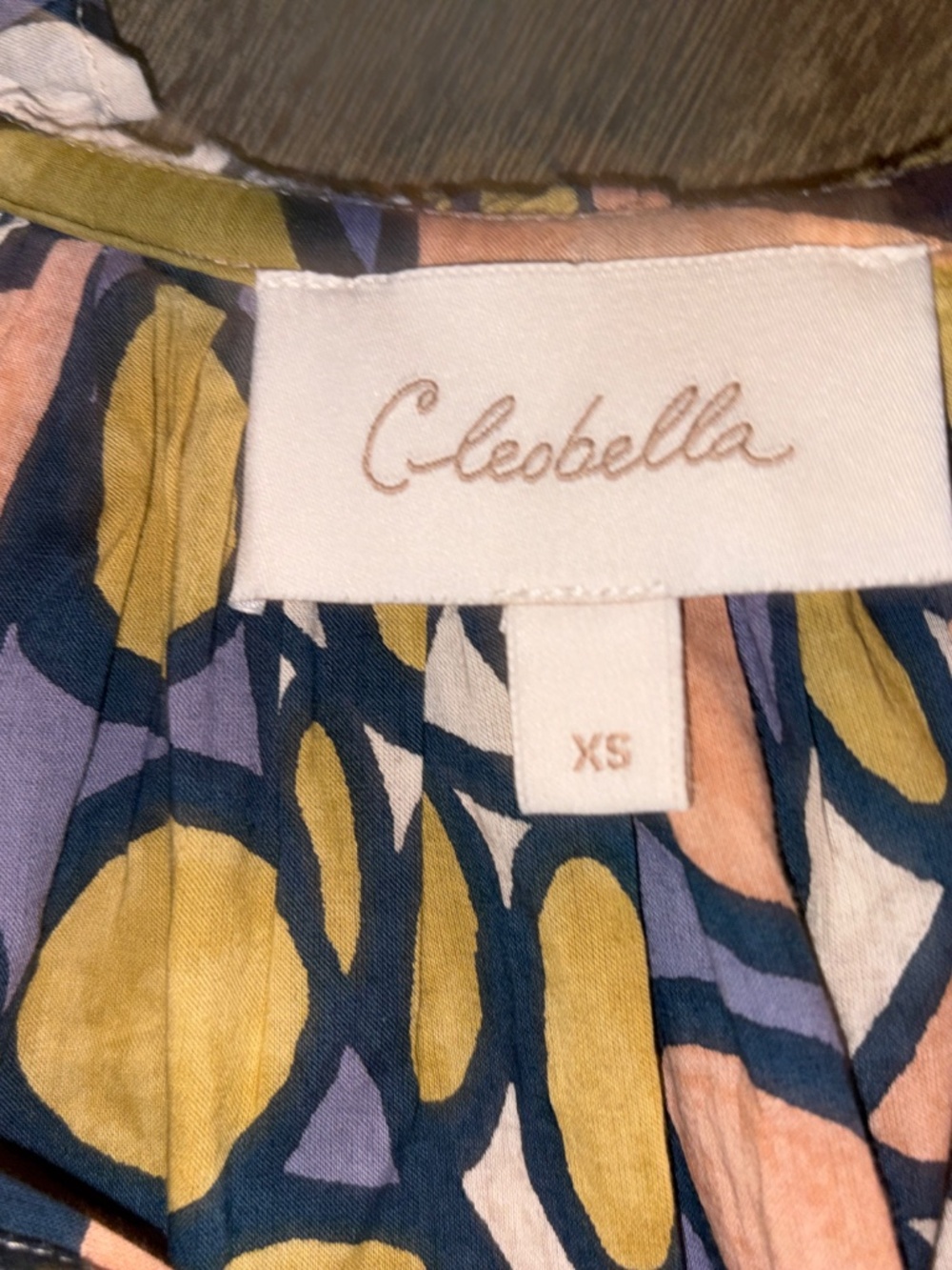 Celobella Erica Blouse Saguaro Print Women's XS - Picture 4 of 4